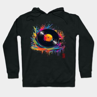 Vinyl Record Hoodie